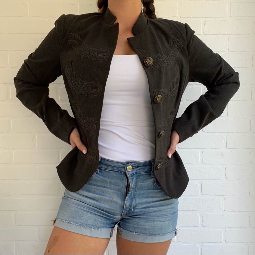 Vintage Military Inspired Jacket